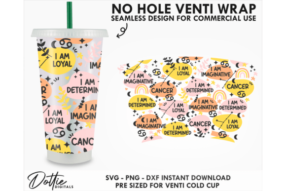 Cancer Cold Cup SVG: Tumbler Wraps and Graphics