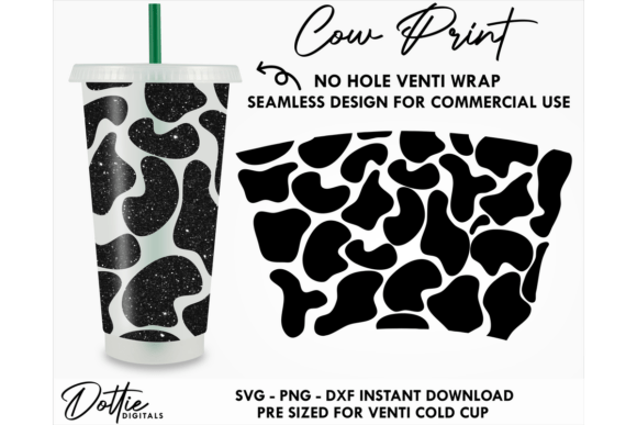 Cow Print Cold Cup No Hole SVG 24oz: Graphics & Tumbler Wraps Reviewed