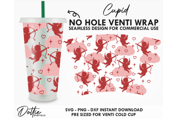 Cupid Cold Cup SVG Tumbler Wraps Review