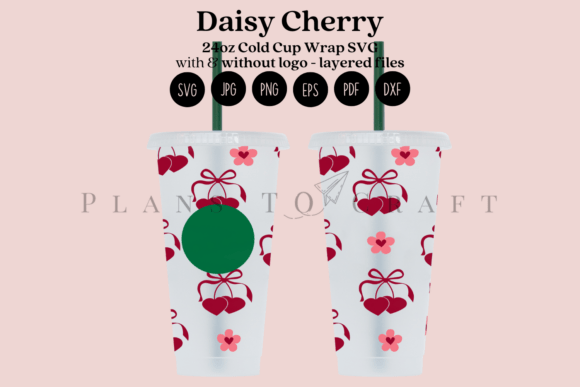 Daisy Heart Valentine Cold Cup Wrap Review