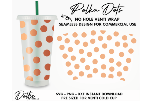 Dots Cold Cup No Hole SVG 24oz: A Designer Review