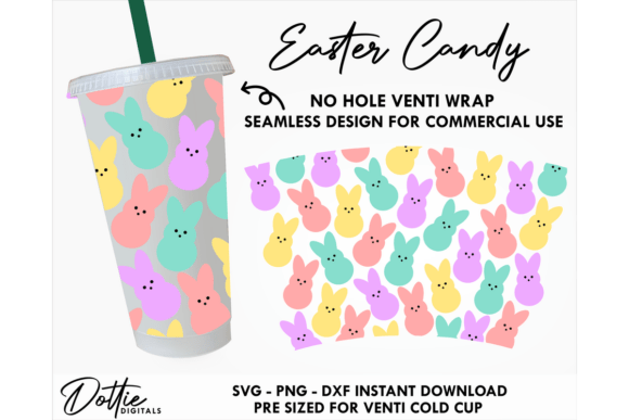 Easter Cold Cup No Hole SVG 24oz: Tumbler Wraps Graphics Review