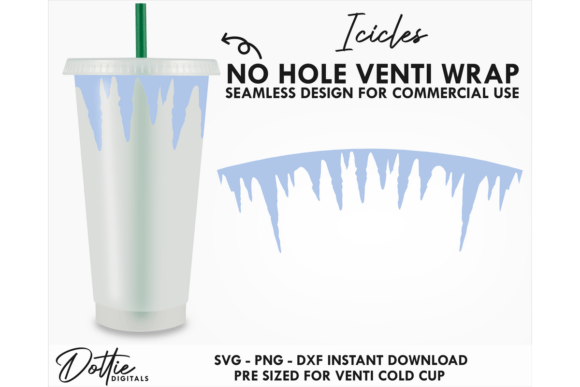 Icicles Cold Cup SVG 24oz: Graphics & Tumbler Wraps Review