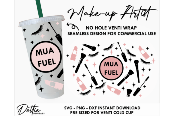 MUA Fuel Cold Cup SVG: Tumbler Graphics Review