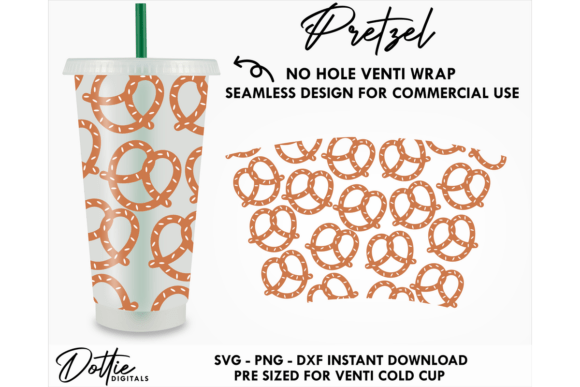 Pretzel Cold Cup No Hole SVG 24oz: Tumbler Wraps Review