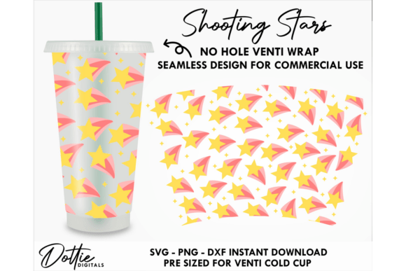 Shooting Star Graphics for Tumbler Wraps: A Brand Review