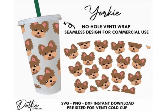Yorkshire TerriCold Cup Tumbler Wraps Graphics Review